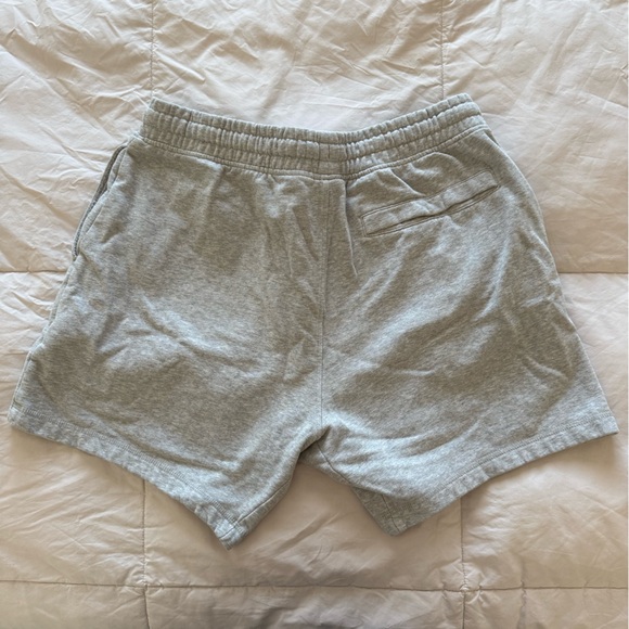 Gymshark Light Gray Sweat Shorts - Picture 3 of 3